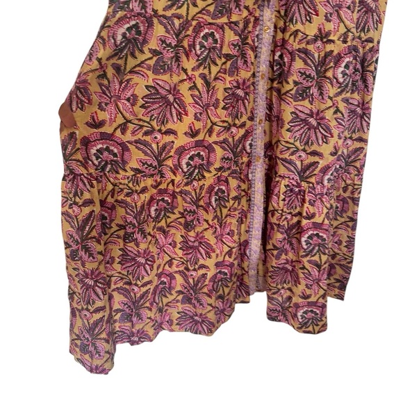 Lola Australia Pacific Boho Belted Midi Dress Size L - Picture 9 of 15